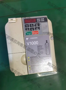拆机 安川变频器CIMR-VCBA0006BAA 0.75K 议价再拍 拆机件