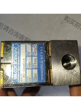 美国VALCOR SCIENTIFIC电磁阀SV11C56H 议价再拍 拆机件