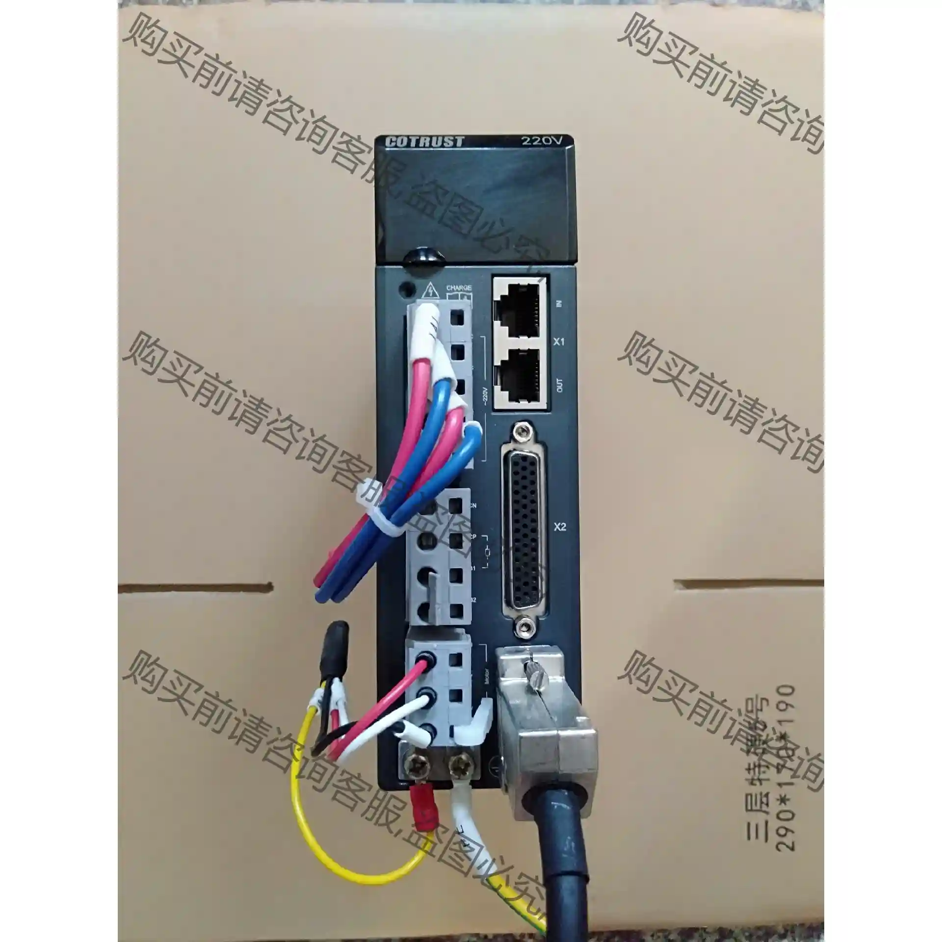 CTSD A4N-B7515-M200 伺服驱动器 二手实物 议价再拍 拆机件