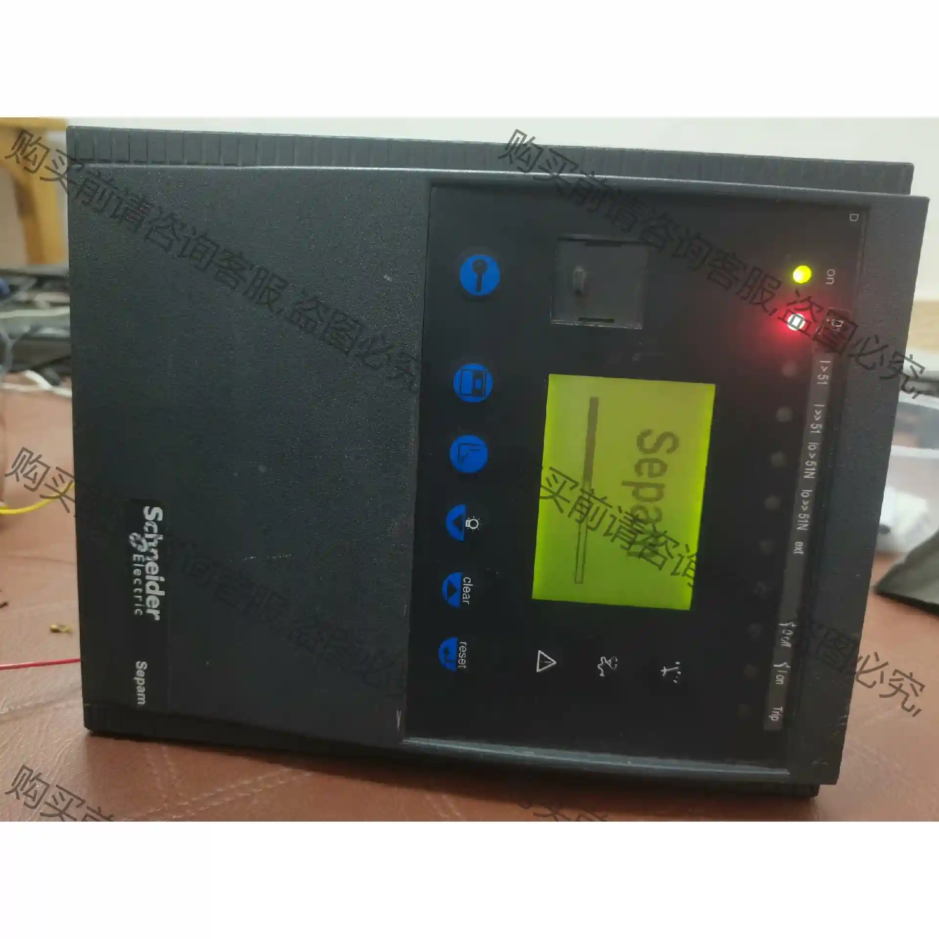 施耐de Sepam 综合保护装置 59646/59645 M 议价再拍 拆机件