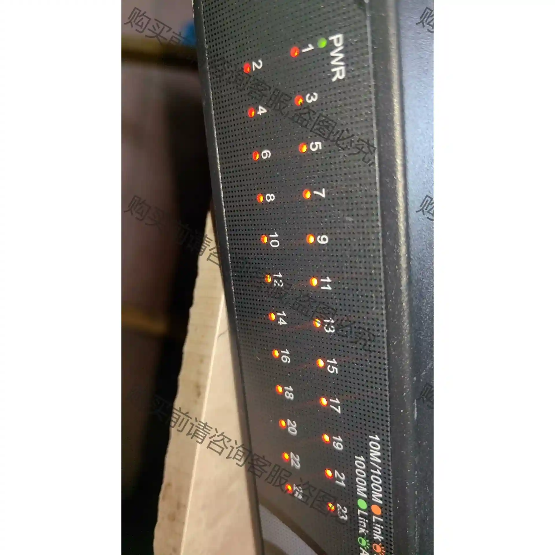 睿易 RG-NBS1824GC 24口以太网交换机 议价再拍 拆机件