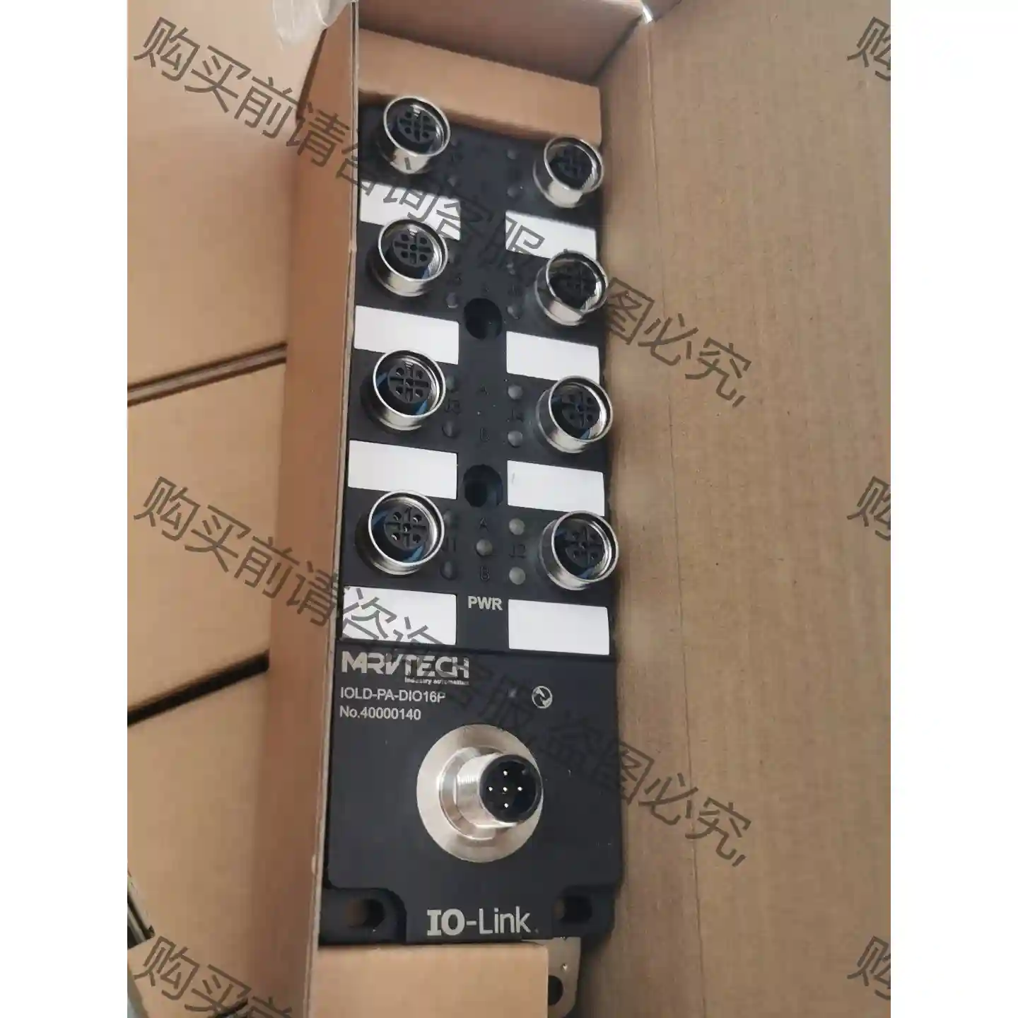 精奇IO-LinK工业生产线IO集成化模块型号 ：IOLD- 议价再拍 拆机