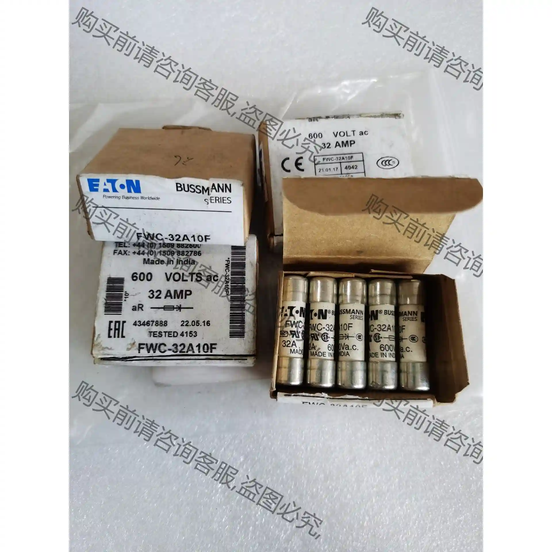 FWC-32A10F熔断器 600v 32A 全新原装4盒， 议价再拍 拆机件