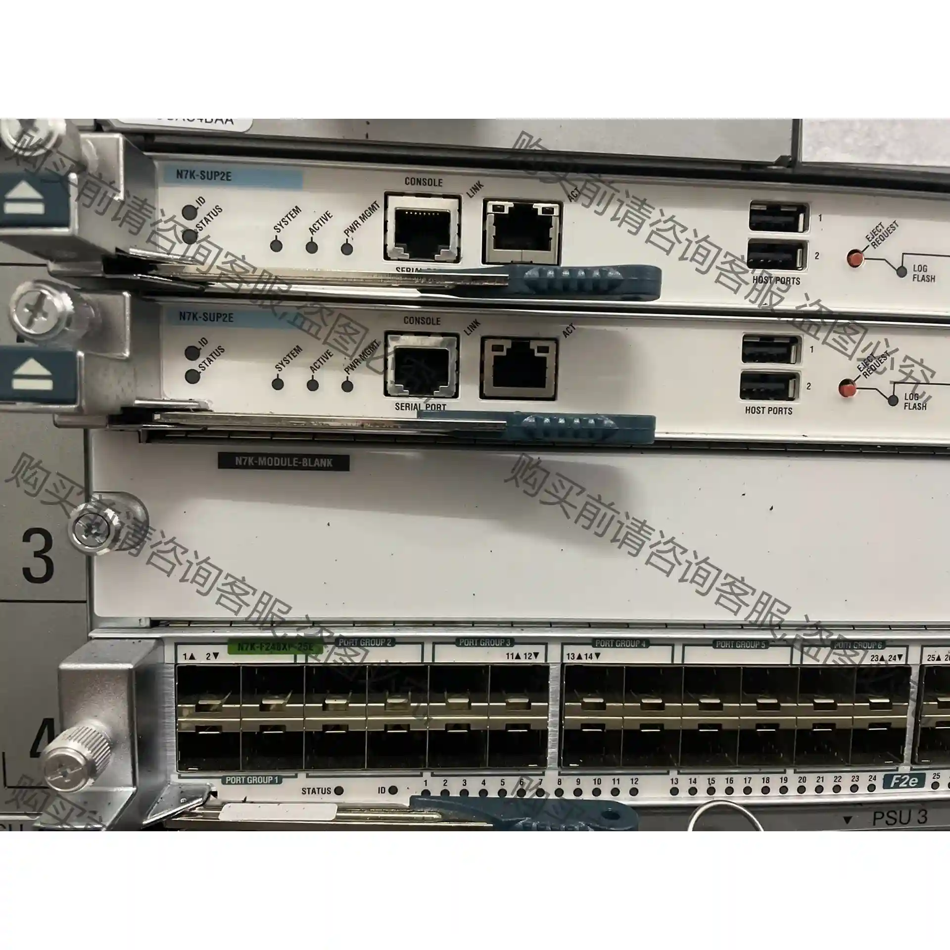 思科N7K-F248XP-25E N7K-SUP2E 原装拆 议价再拍 拆机件