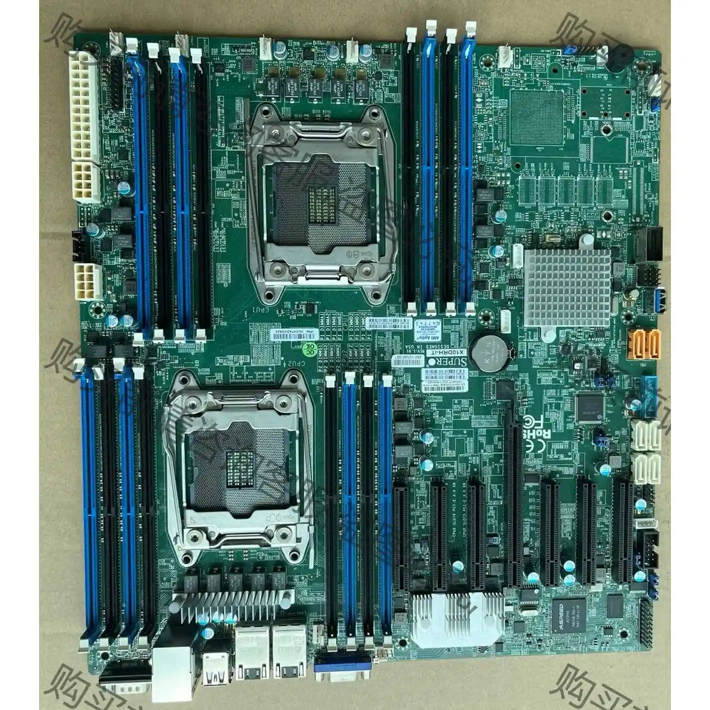 超微X10DRH-IT双路C612服务器主板 议价再拍 拆机件