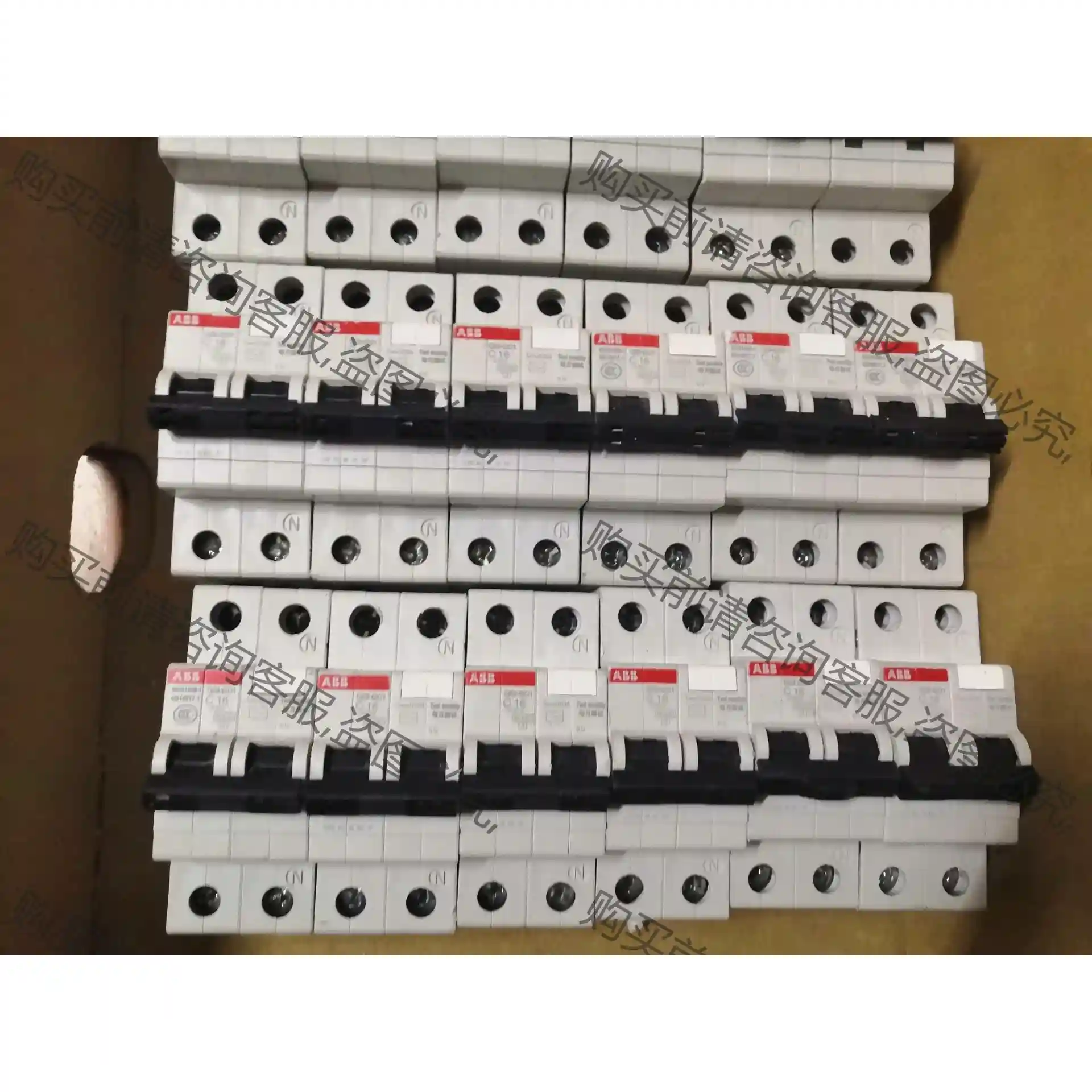 AB 1P+N漏电保护器 2P位漏电保护开关10A～63A 议价再拍 拆机件