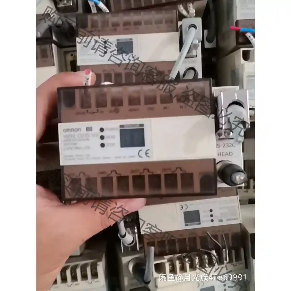 欧姆long传感控制器V600-CD1D-V3实图拍摄，拆机包好， 议价再拍