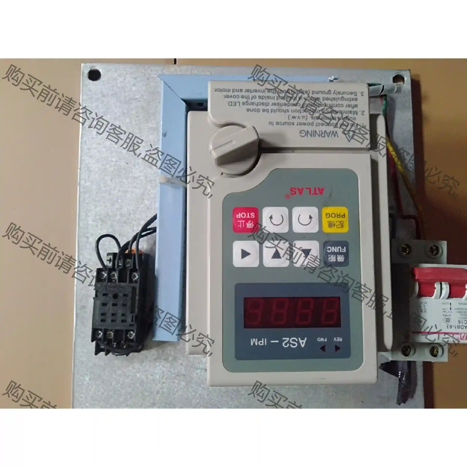 AS2-107 变频器 拆机正品实物拍摄 包好 议价 0.7 议价再拍 拆机