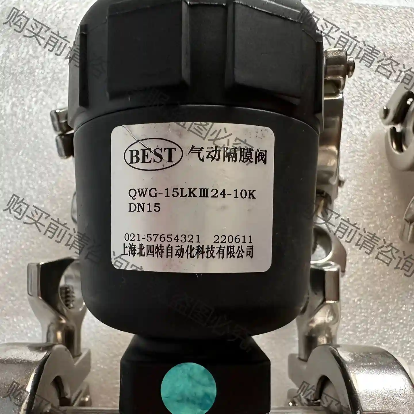 BEST气动隔膜阀631610 PA6-GF30气动阀 ,气 议价再拍 拆机件