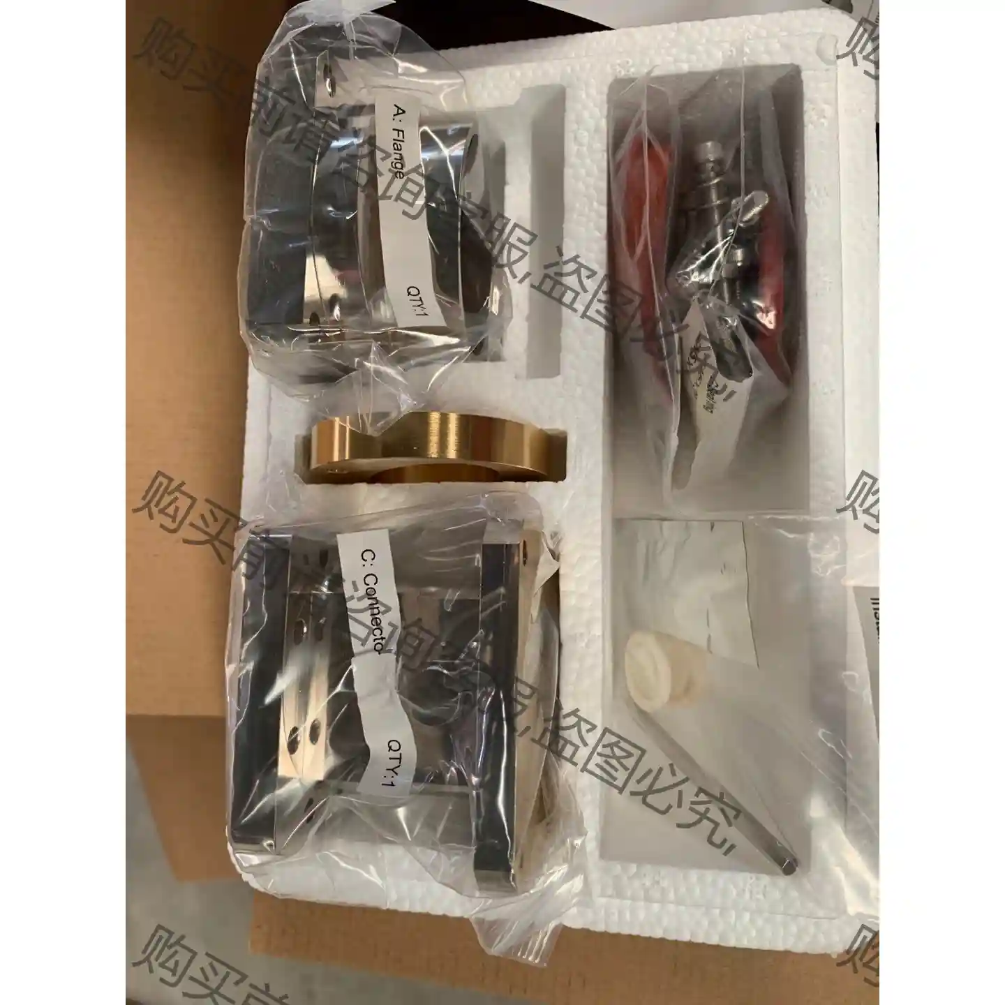 微波附件-Waveguide Connector-6G-Tr 议价再拍 拆机件