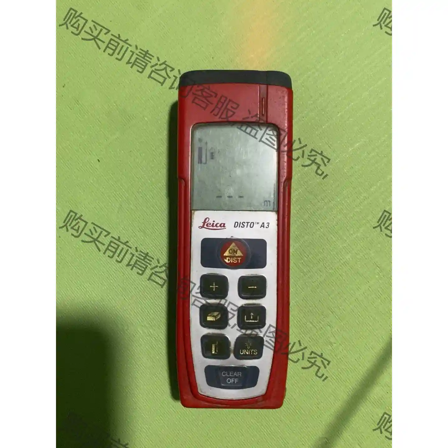 Leica Disto A3徕卡激光测距仪，实物图片，电池底 议价再拍 拆机