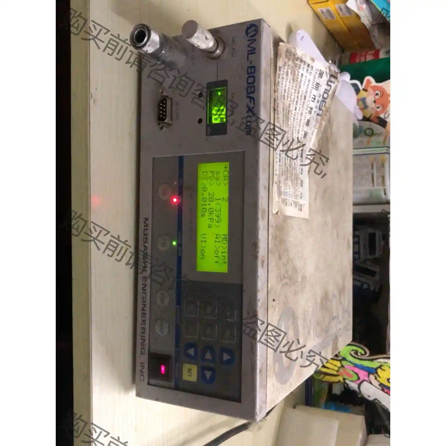 武藏ML一808FX，点胶扣机控制器，见实物图， 议价再拍 拆机件