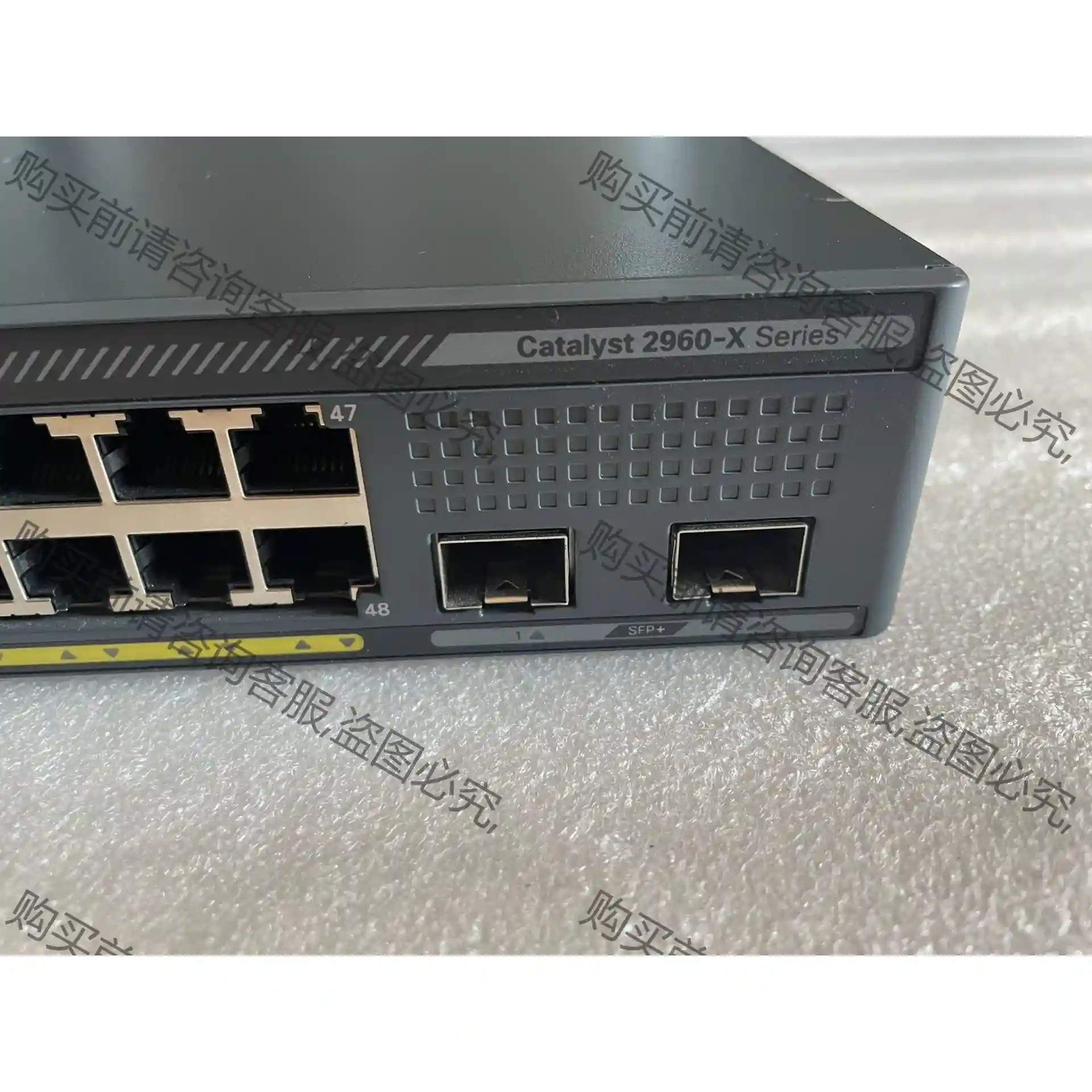 思科cisco WS-C2960X-48FPD-L 二手 百 议价再拍 拆机件