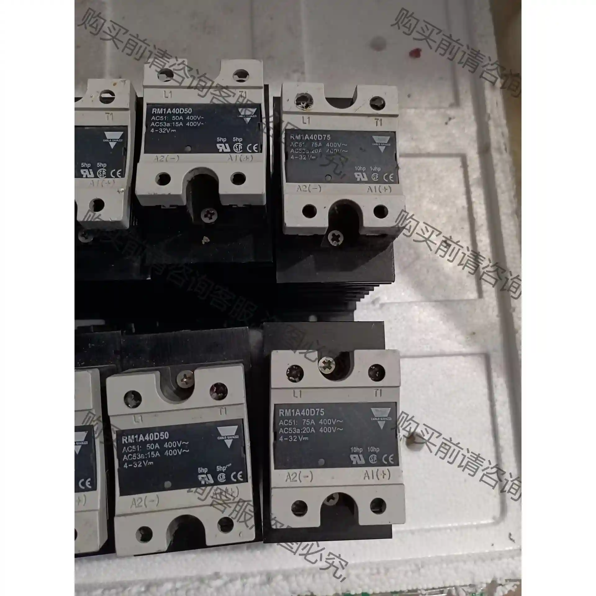正品佳乐固态继电器RM1A40D50 (4个)RM1A40 议价再拍 拆机件