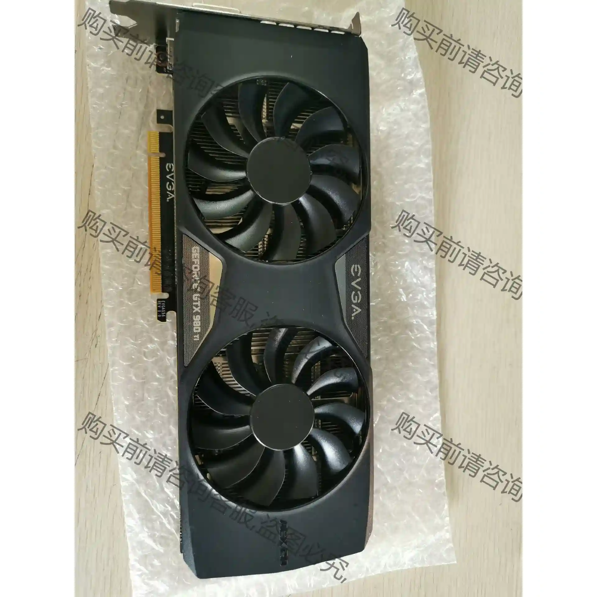 原装拆机EVGA GTX980TI FTW 6G高端游戏显卡 议价再拍 拆机件