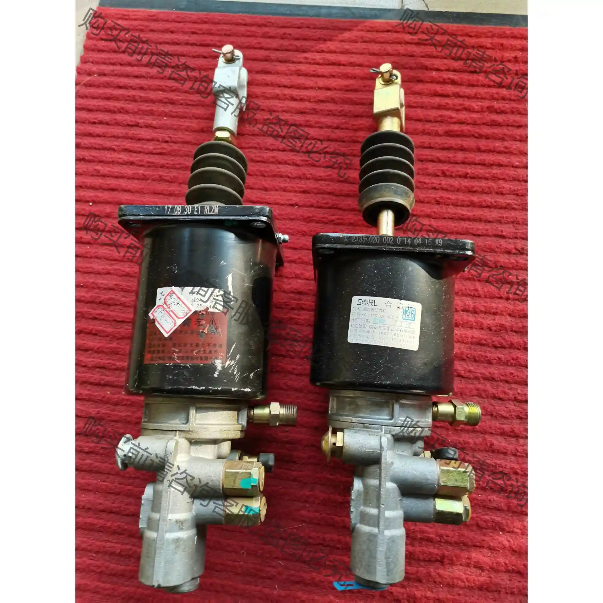 瑞立，SORL离合器助力缸，全新未使用，型号图片上有。 议价再拍