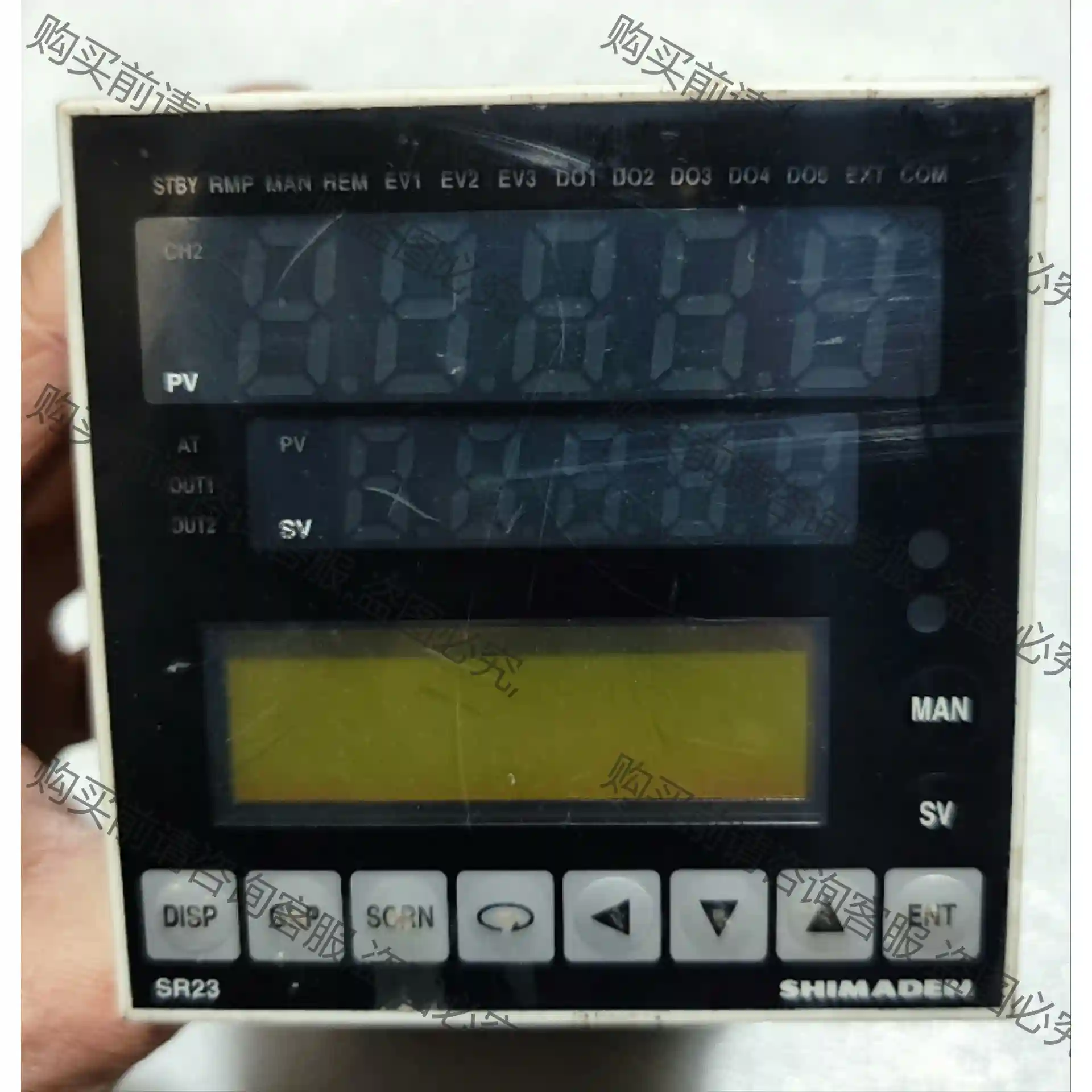 SR23温控表，SSIN，SSPN，SSVN，带485通讯 议价再拍 拆机件