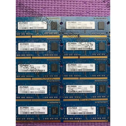 尔必达DDR3 4G笔记本内存条 8-9新 DDR3 4GB 议价再拍 拆机件