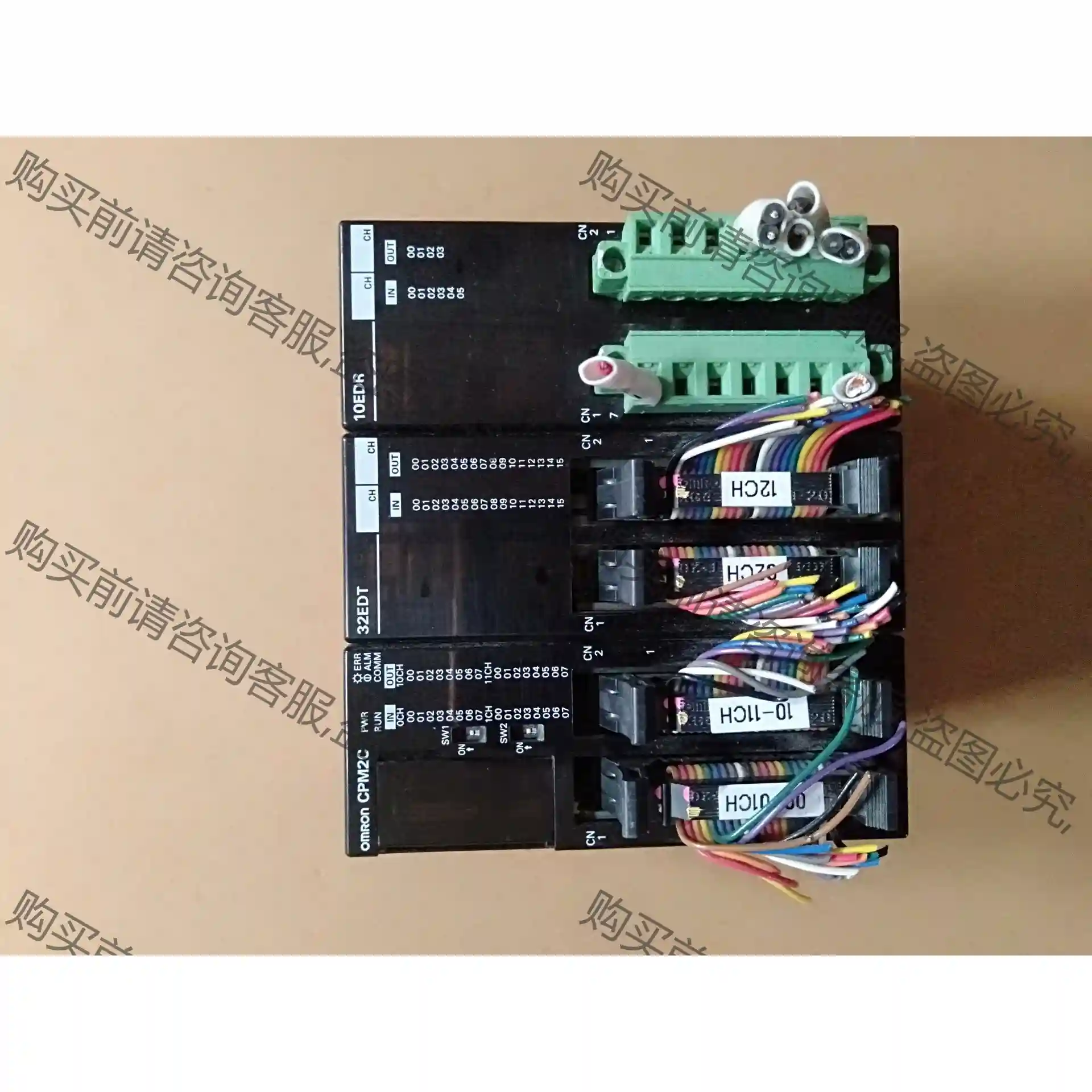 CPM2C-32CDTM-D CPM2C-32EDTM CP 议价再拍 拆机件