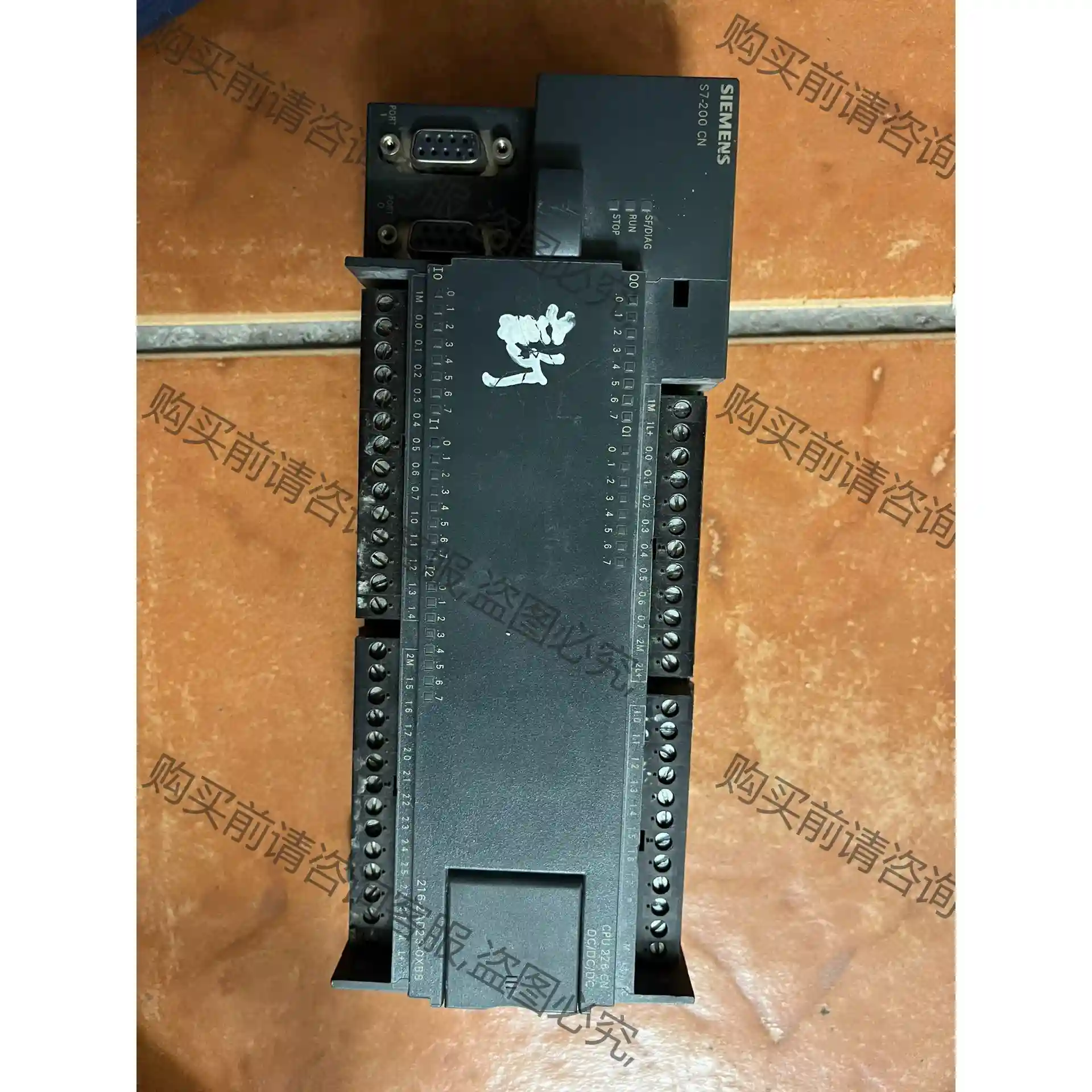 西门ziplc 6es7 216-2AD23-0xb8，功能完 议价再拍 拆机件