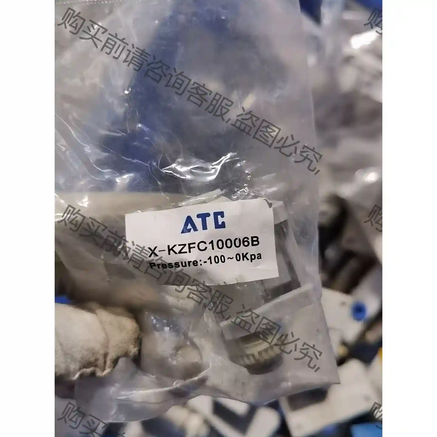 原装亚德客真空过滤器X-KZFC10006B 议价再拍 拆机件