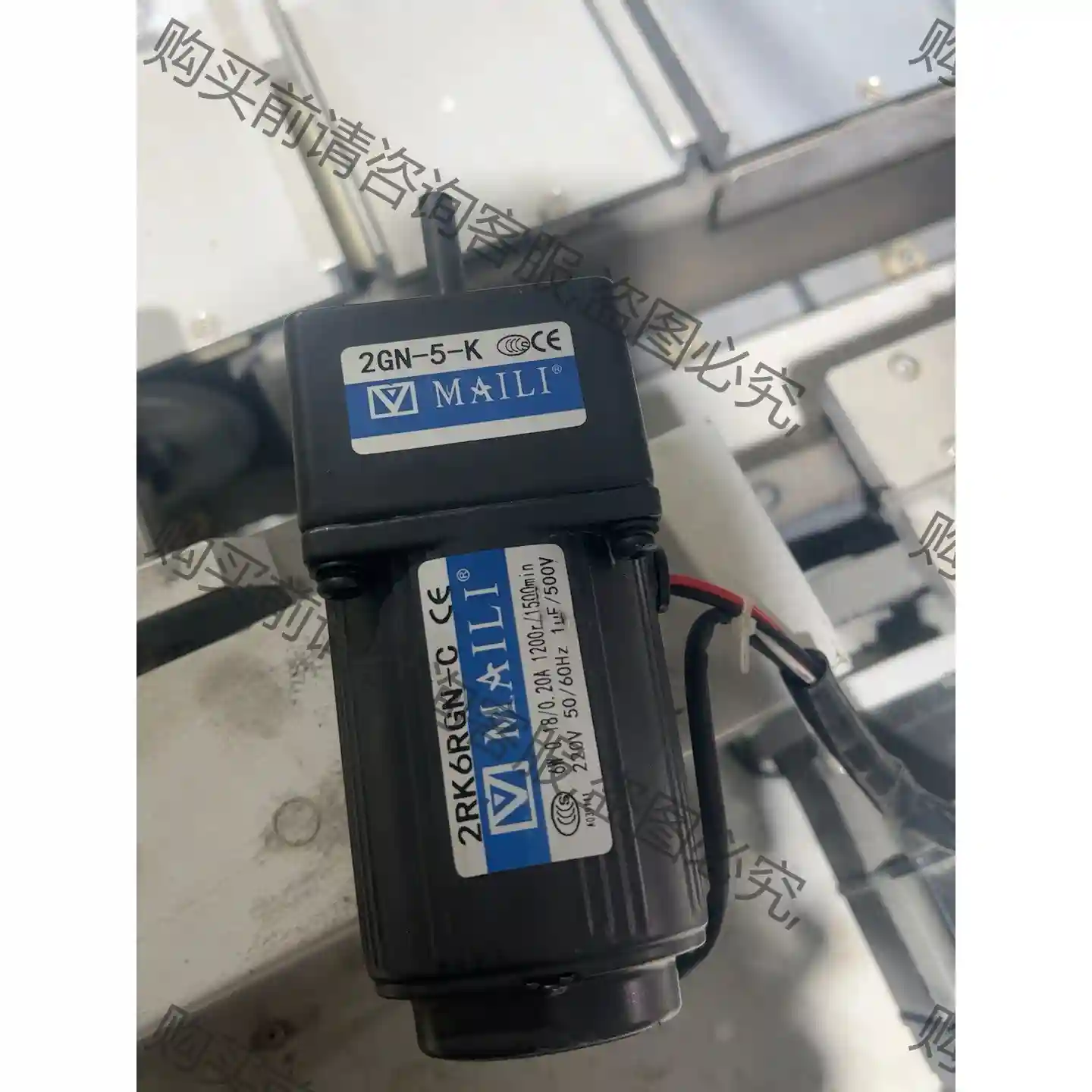 2GN-5-k电机6w的220v，还有其他品牌6w的统一价格 议价再拍 拆机