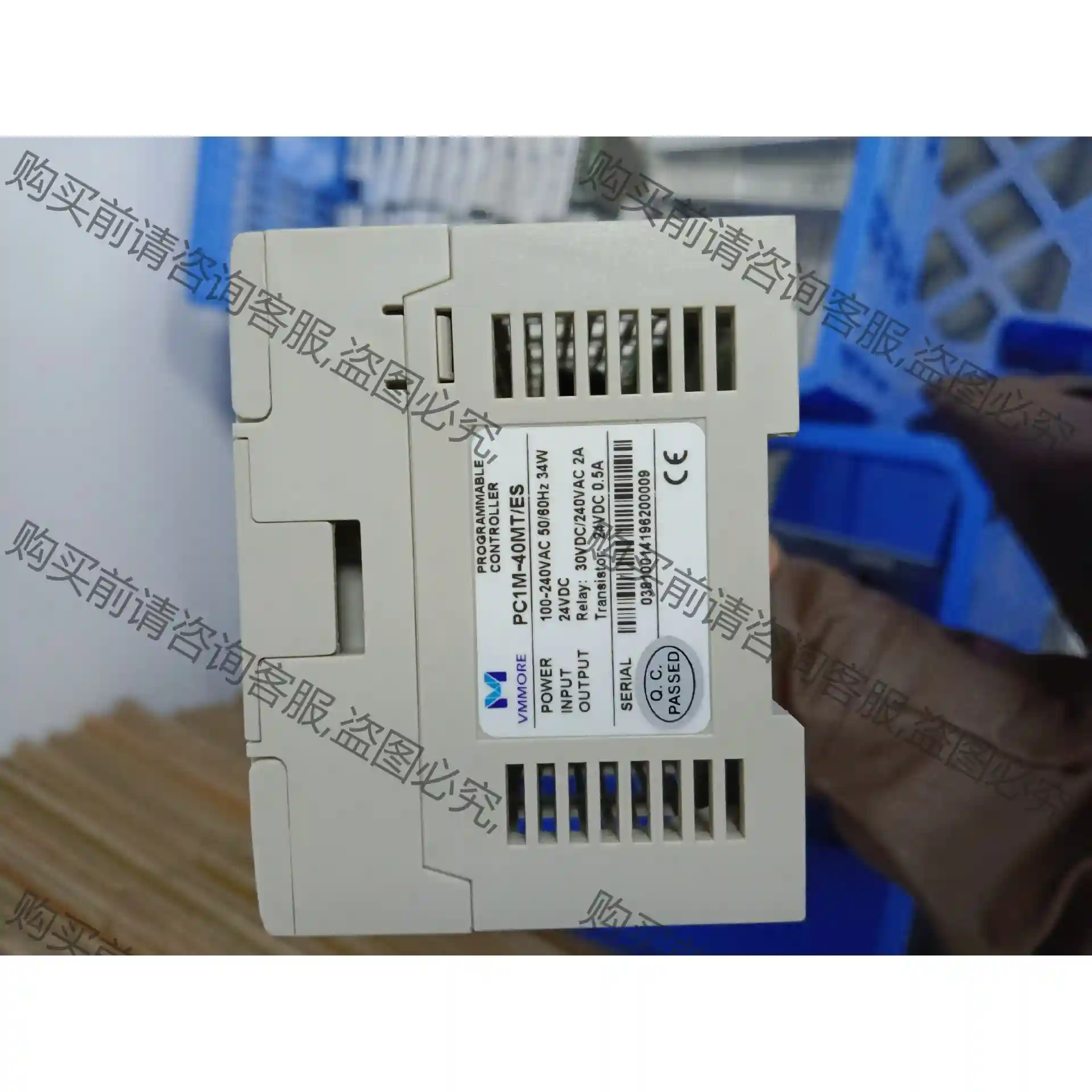 微秒PLC PC1M-40MT/ES 议价再拍 拆机件