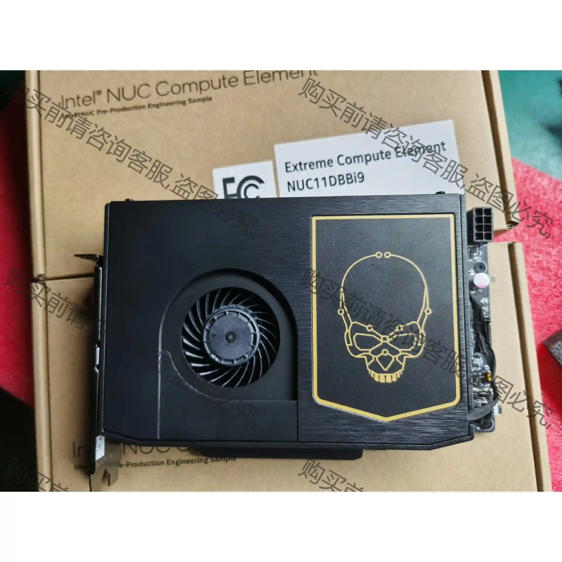 英特尔NUC猛兽峡谷 i9-11900BK 算力卡NUC11 议价再拍 拆机件