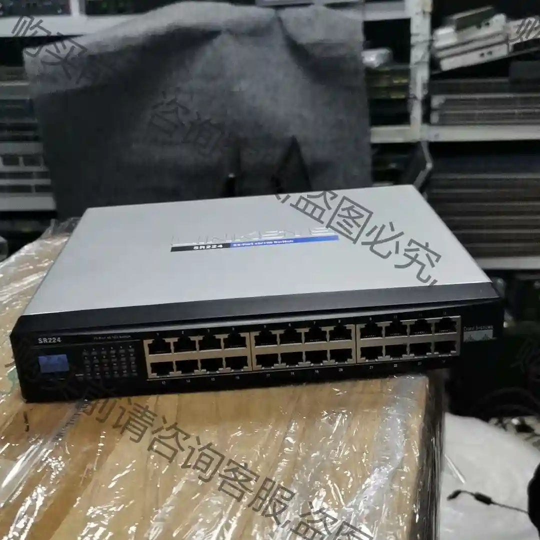 Linksys SR224 百兆交换机24端口 成色一 议价再拍 拆机件