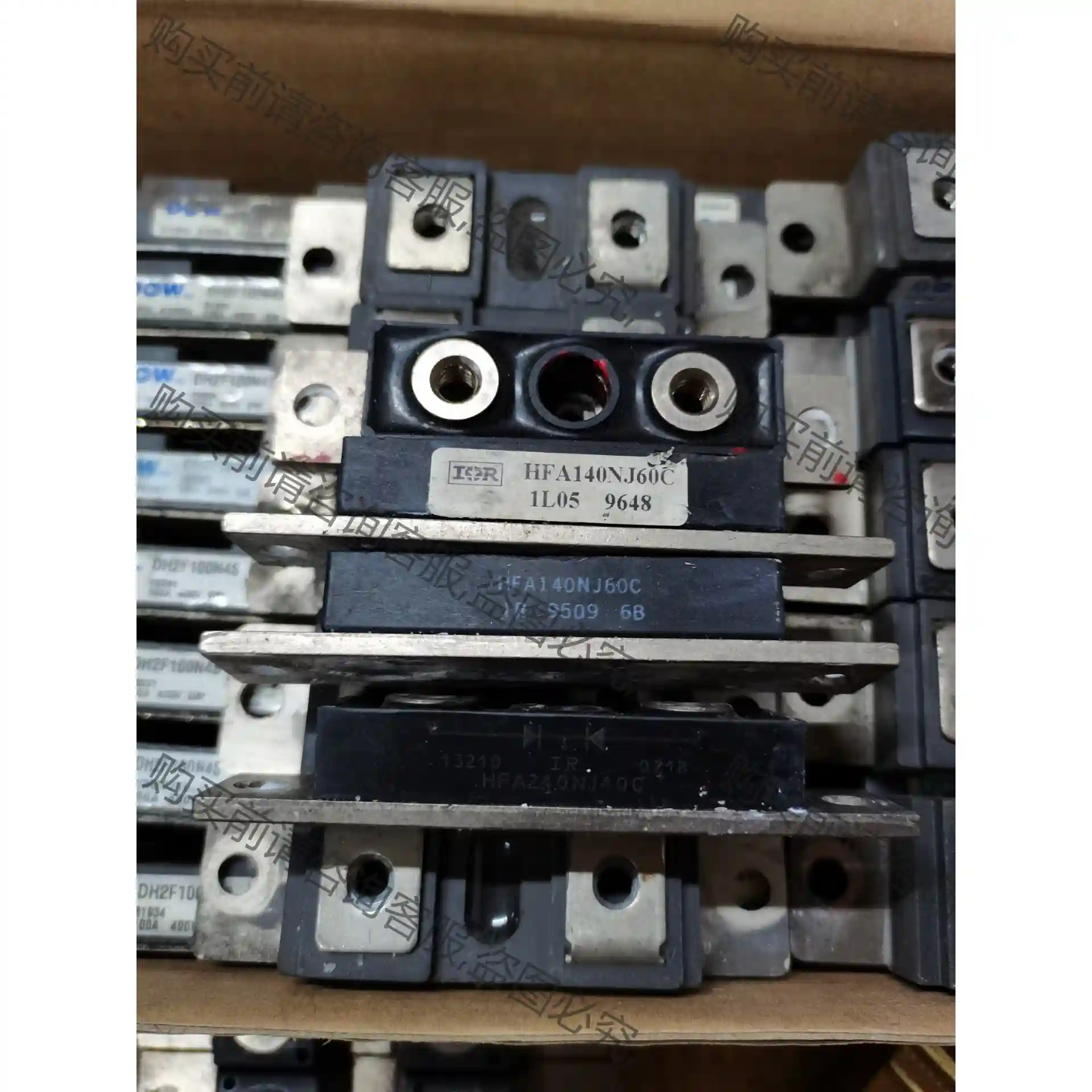拆机整流桥HFA140NJ60C HFA240NJ40C M 议价再拍 拆机件