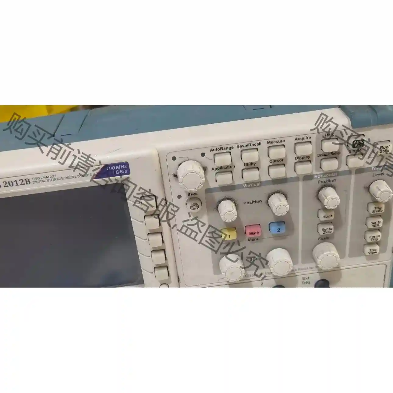 TPS2012B泰克100M混合示波器，实物拍摄，需要的联系 议价再拍 拆