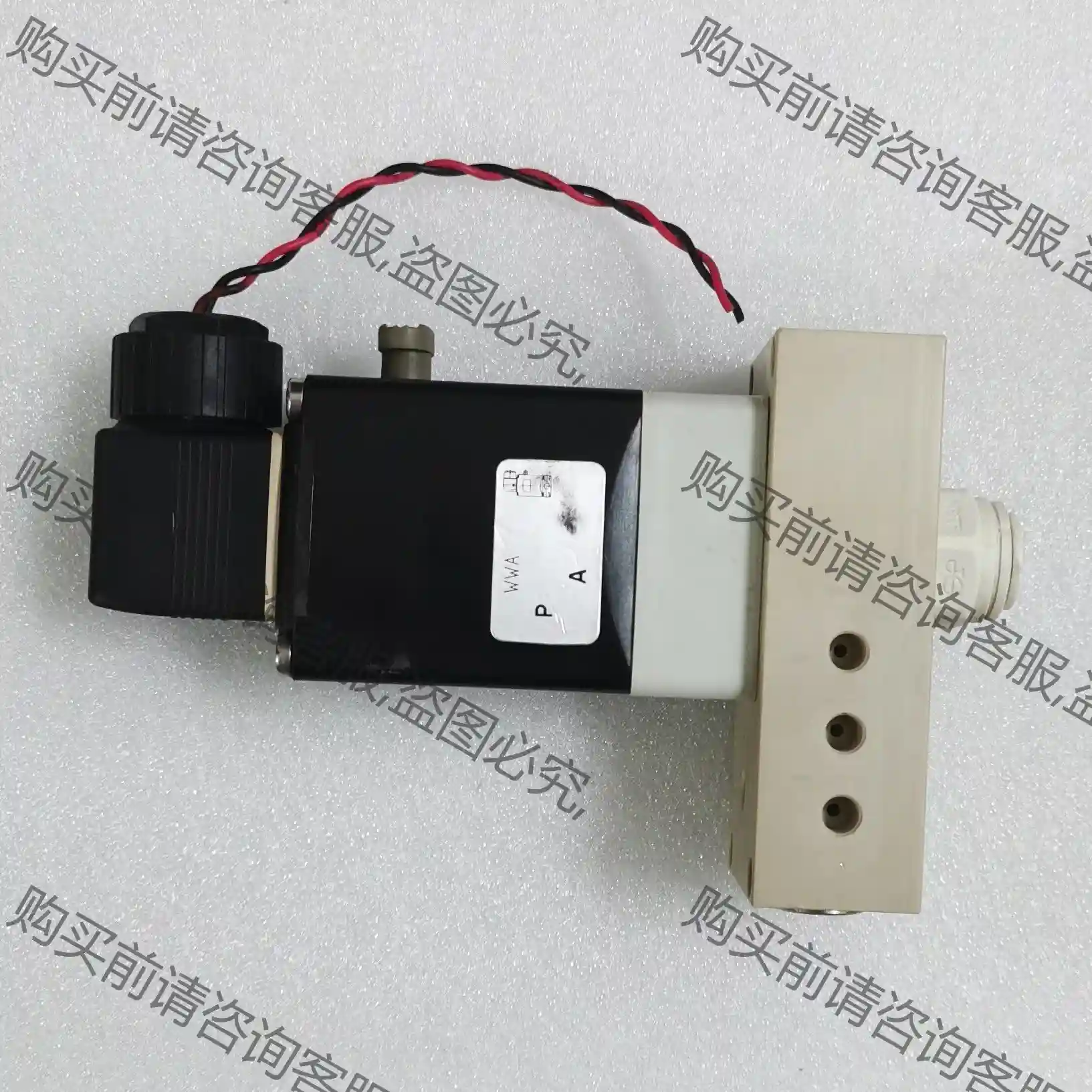 二手burkert电磁阀0331 A 4.0，电磁阀液路组件 议价再拍 拆机件