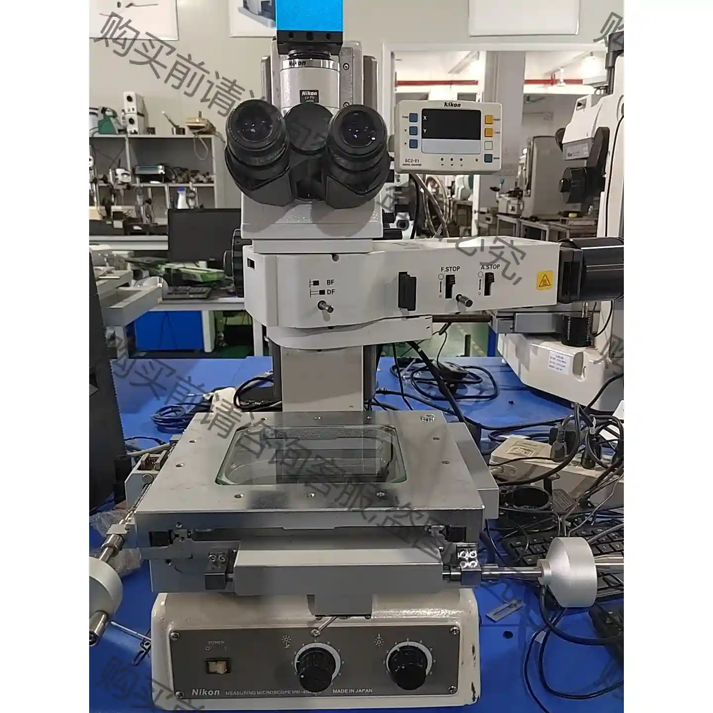 Nikon尼 康工具显微镜 二手金相显微镜 MM-400 议价再拍 拆机件