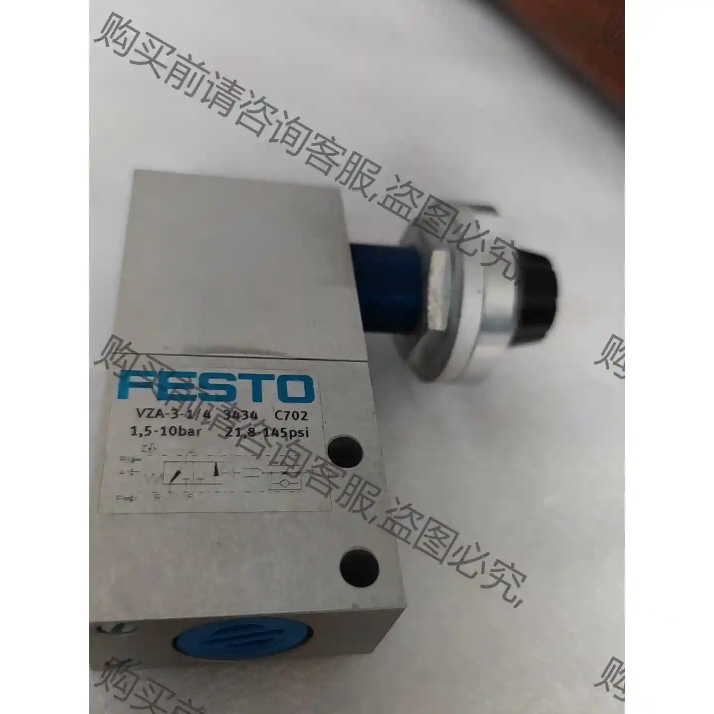 全新没包装VZA-3-1/4费斯托3434费斯托延时电磁阀F 议价再拍 拆机