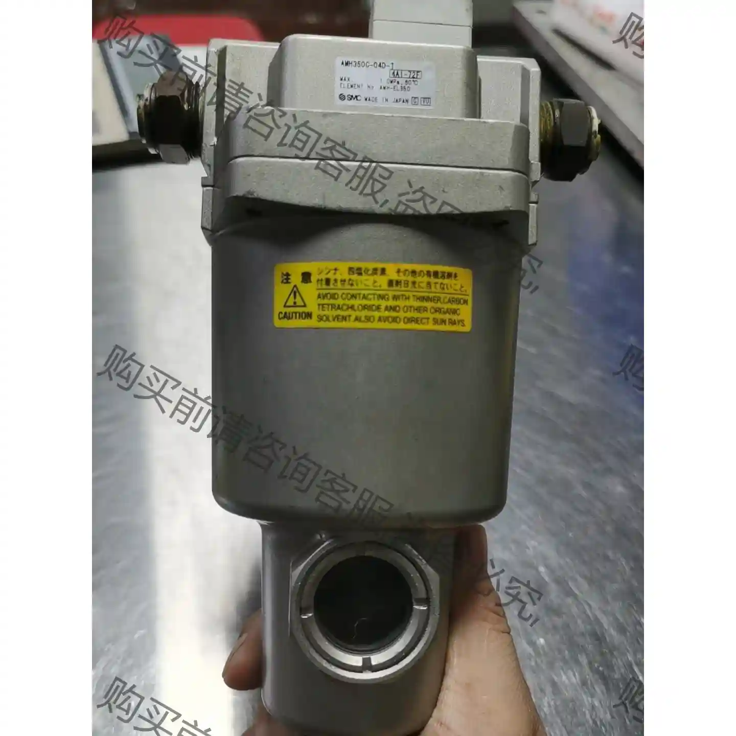 SM AMH350C-04D-T气源过滤器，日本产成色看图 议价再拍 拆机件