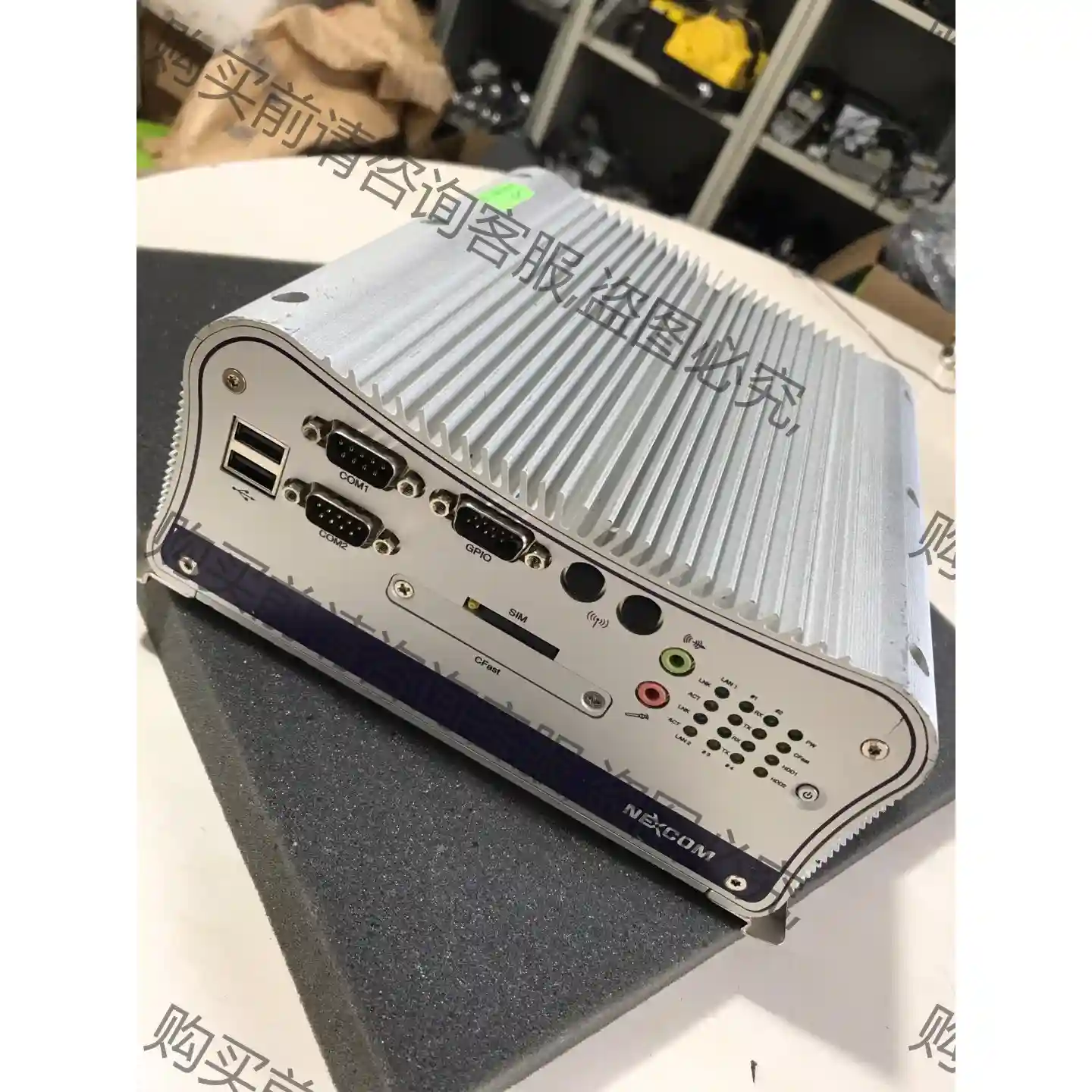 NEXCOM新汉NISE2210双核（D2550CPU）无风 议价再拍 拆机件