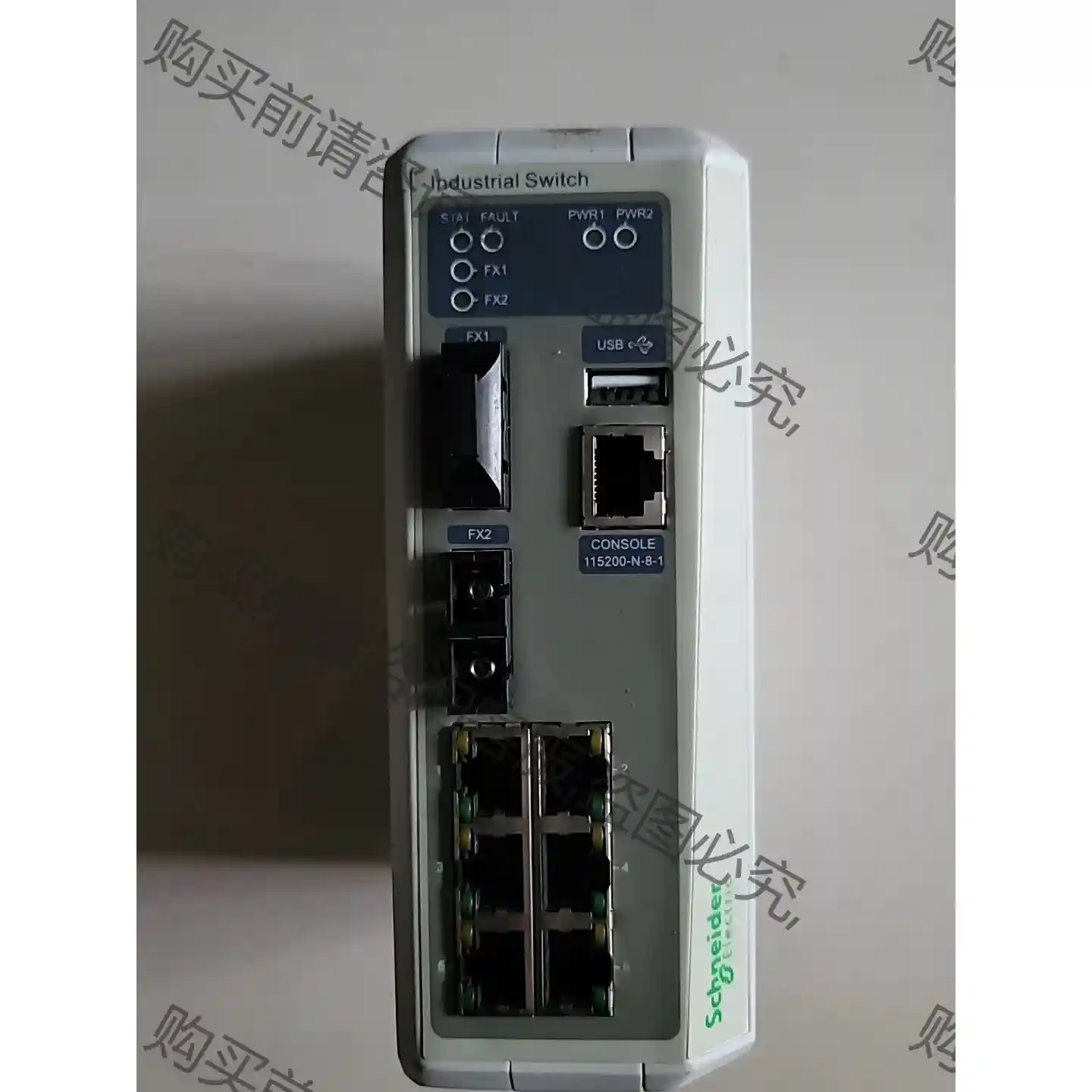 施耐de交换机 型号TCSESM083F2CU0M ，拆机功 议价再拍 拆机件