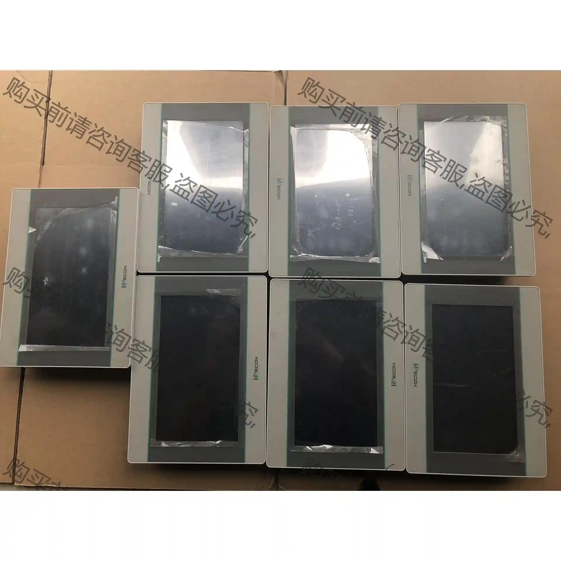 维控触摸屏PI3070i有4台，PI3070i-N带网口有3 议价再拍 拆机件