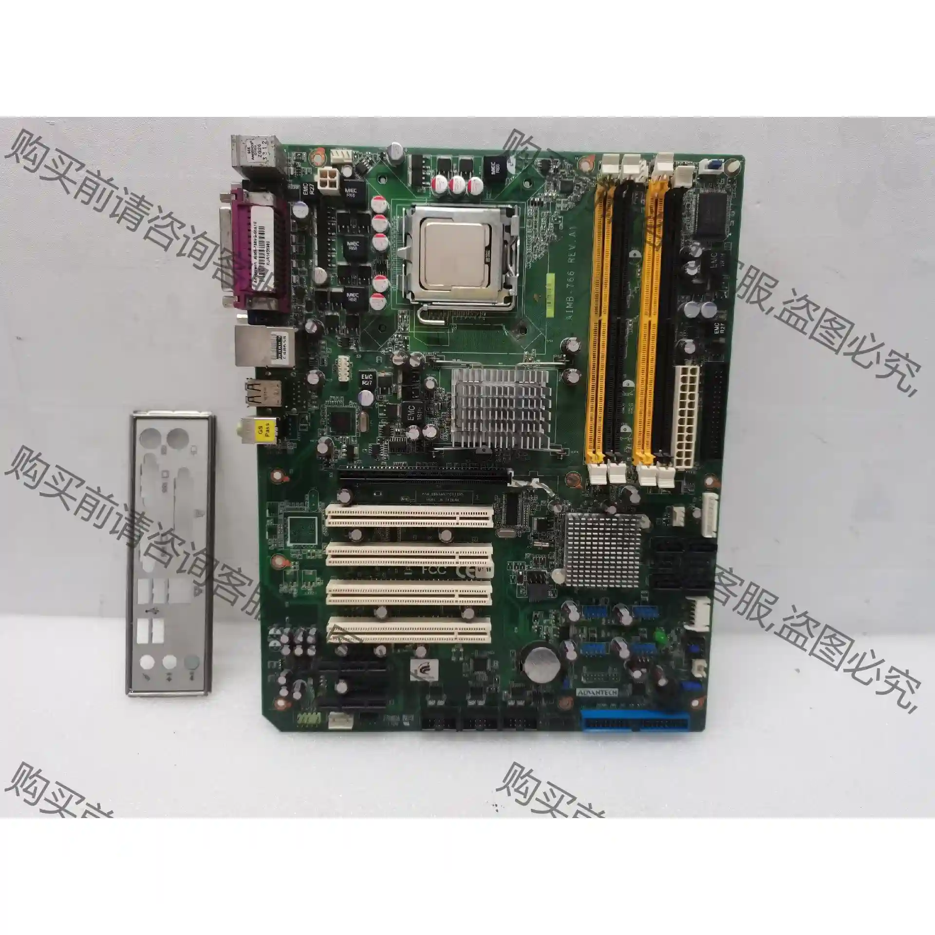 现货研华 AIMB-766 REV A1 工控主板 议价再拍 拆机件