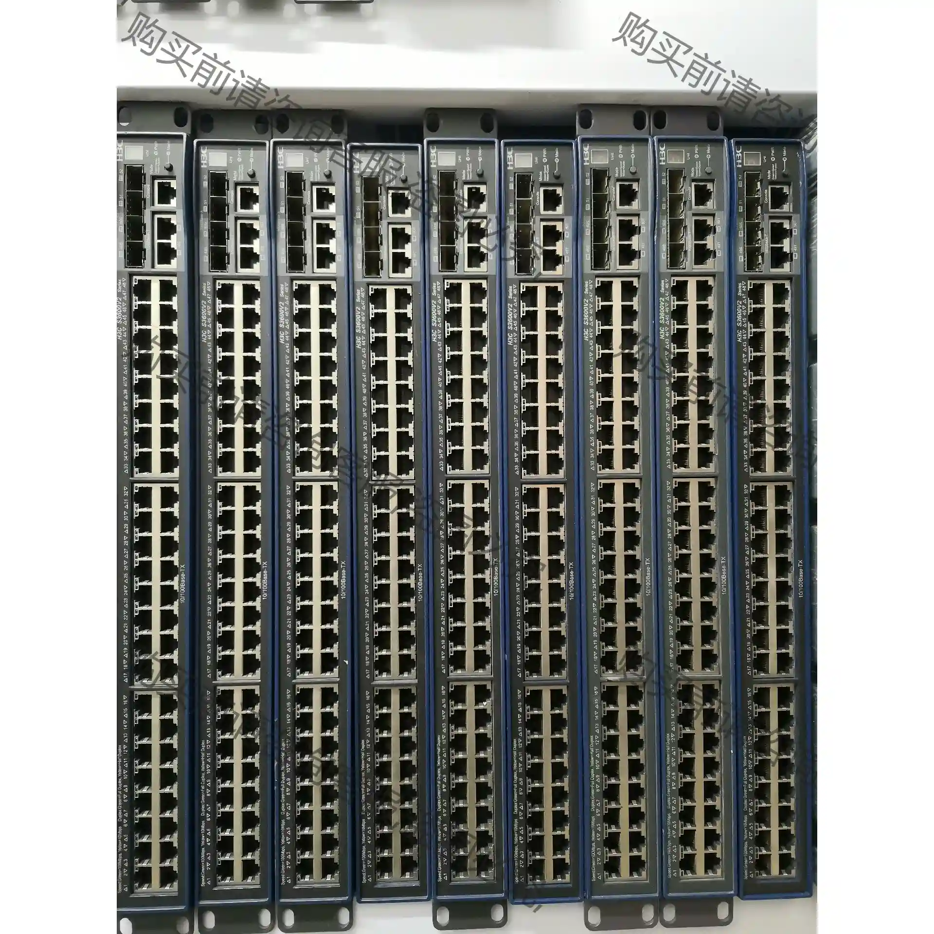 H3C S3600V2-52TP-SI 48口网管交换机 议价再拍 拆机件