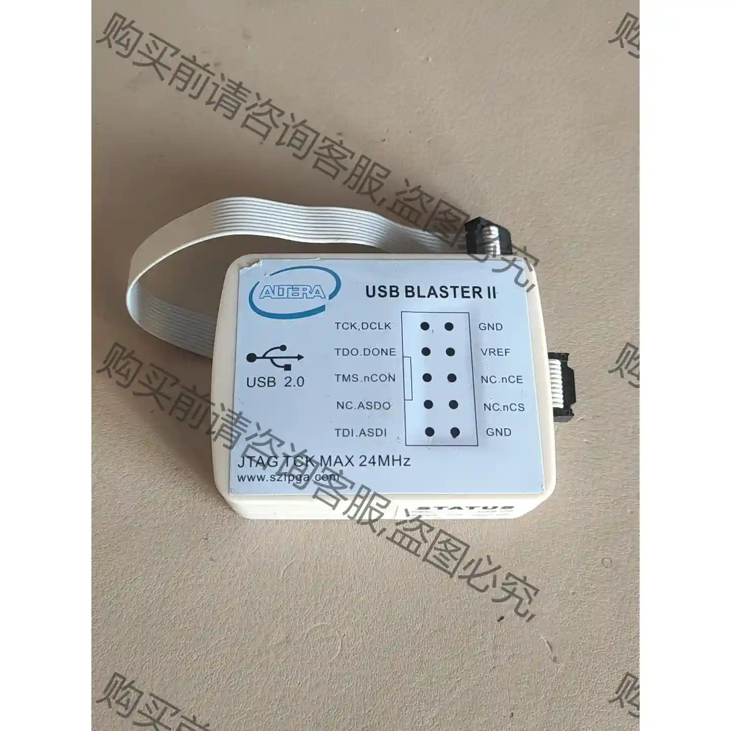 Altera下载器fpga INTEL USB BLASTE 议价再拍 拆机件