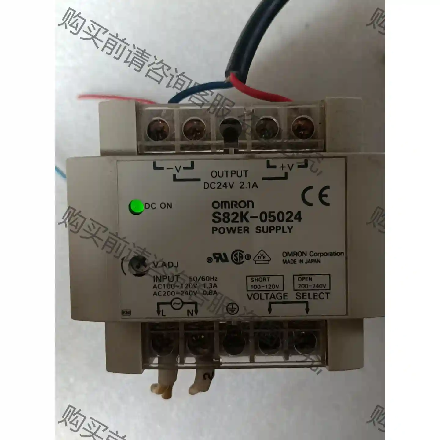 欧姆longPLC，型号:S82K-05024，正常使用的，需要的 议价再拍 拆