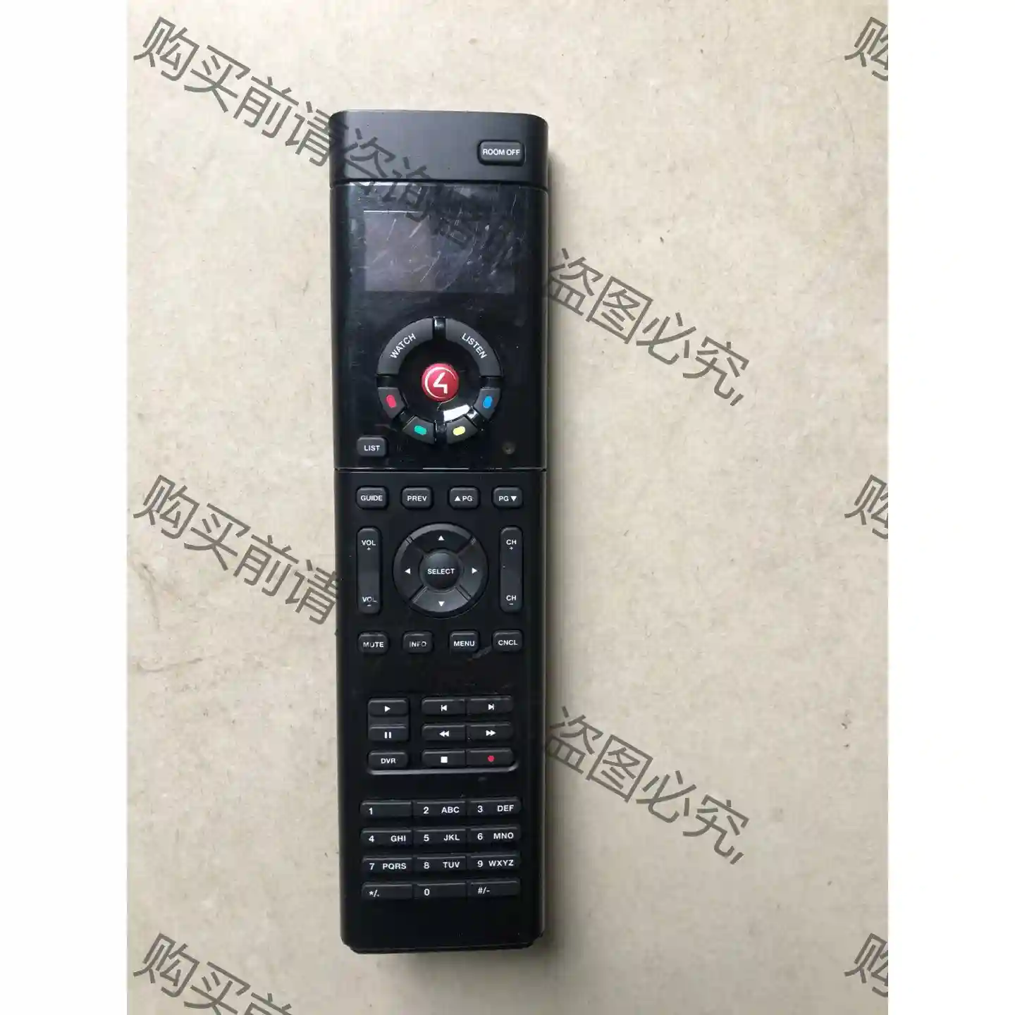 Control4遥控器 sr250 议价再拍 拆机件