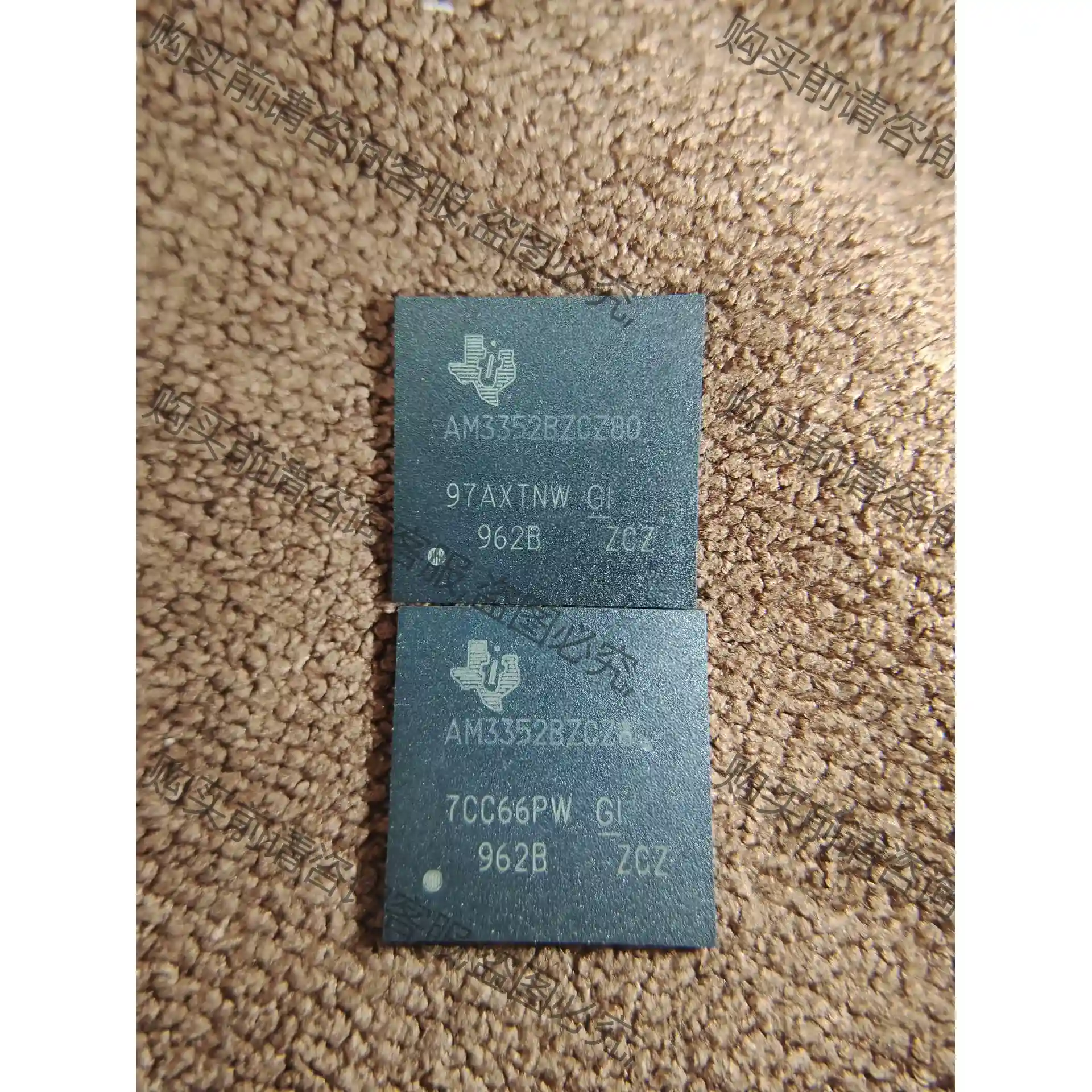 AM3352BZCZ80 用剩余料，只有两颗！用的上的老 议价再拍 拆机件
