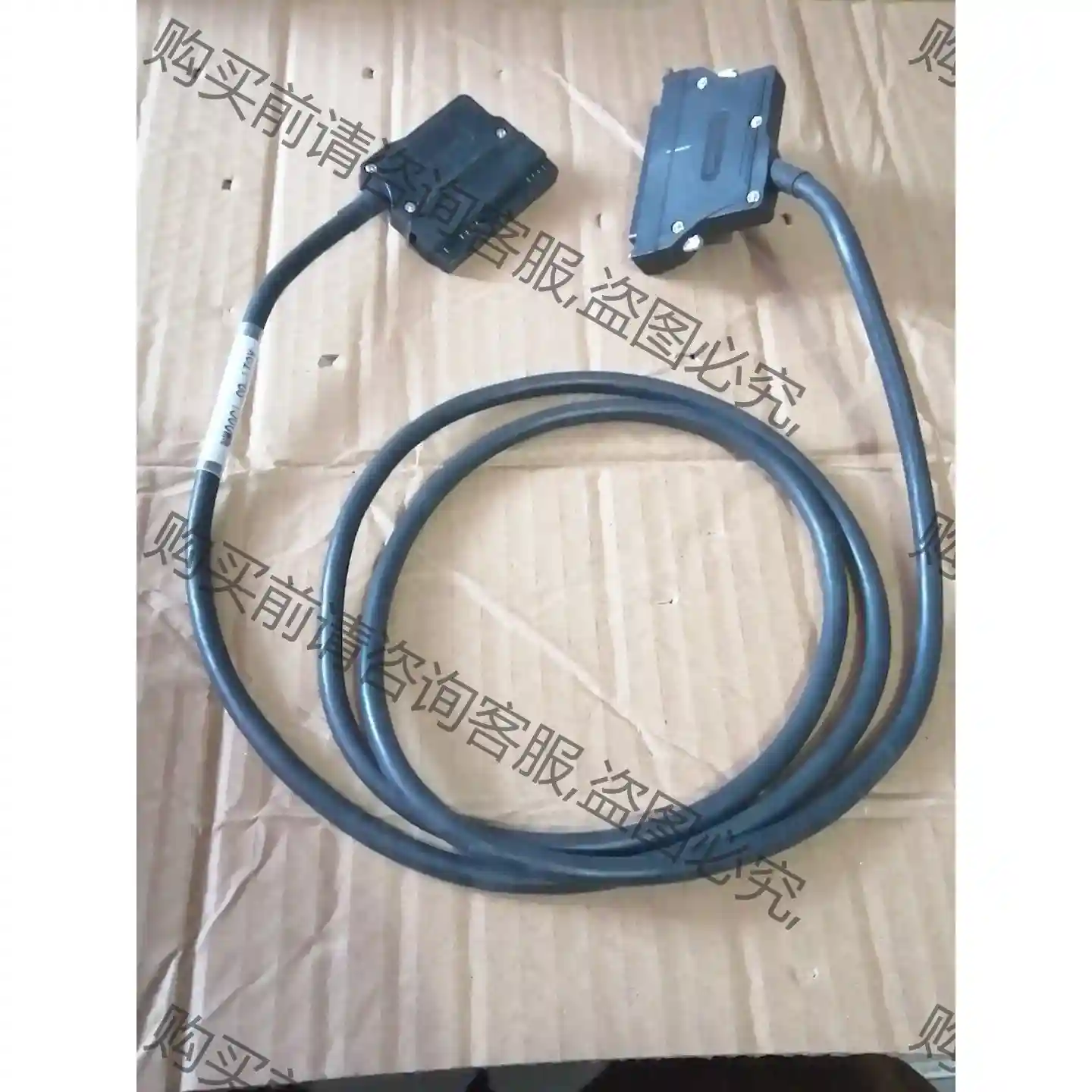 三铭plc连接线特制18芯X021-6s-1500mm/X2 议价再拍 拆机件