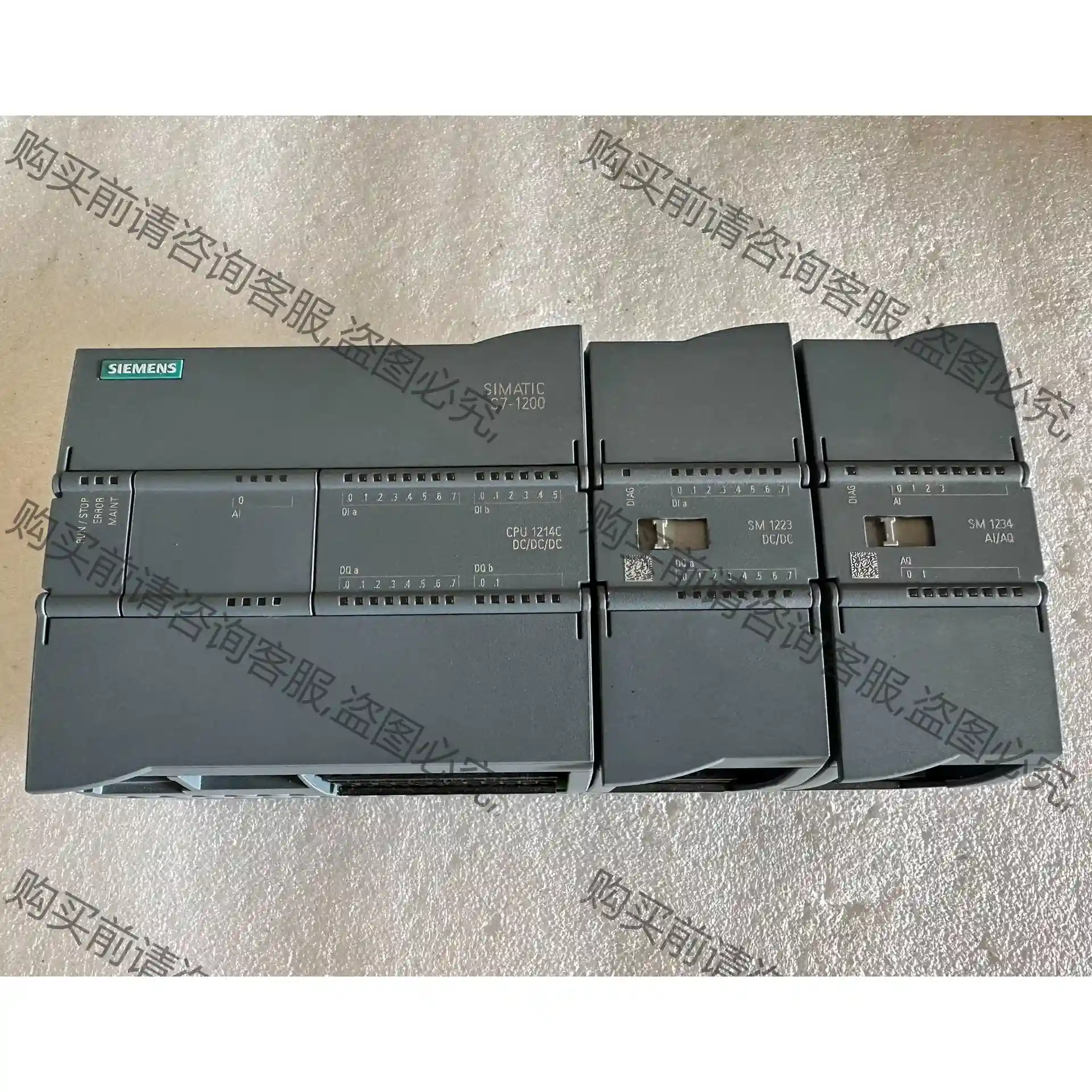 西门ziCPU1214C/SM1234 214-1AG40-0 议价再拍 拆机件