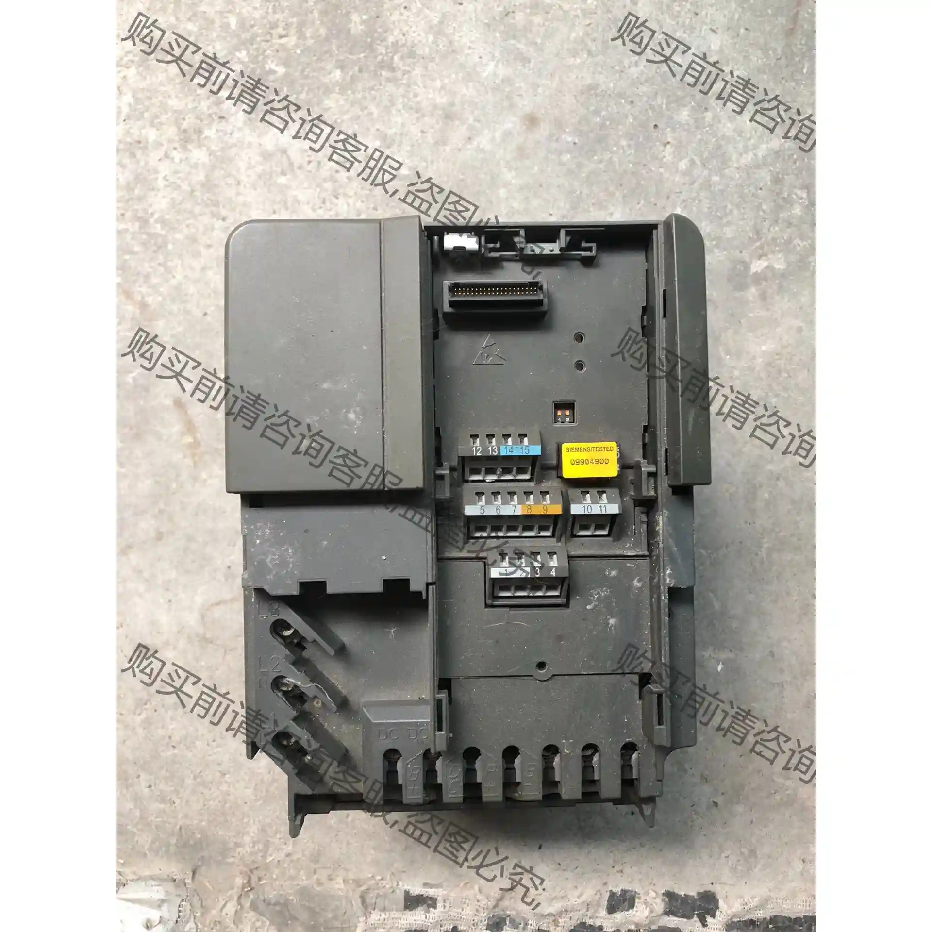 拆机西门zi变频器6SE6420-2AD22-2BA1，无盖板 议价再拍 拆机件