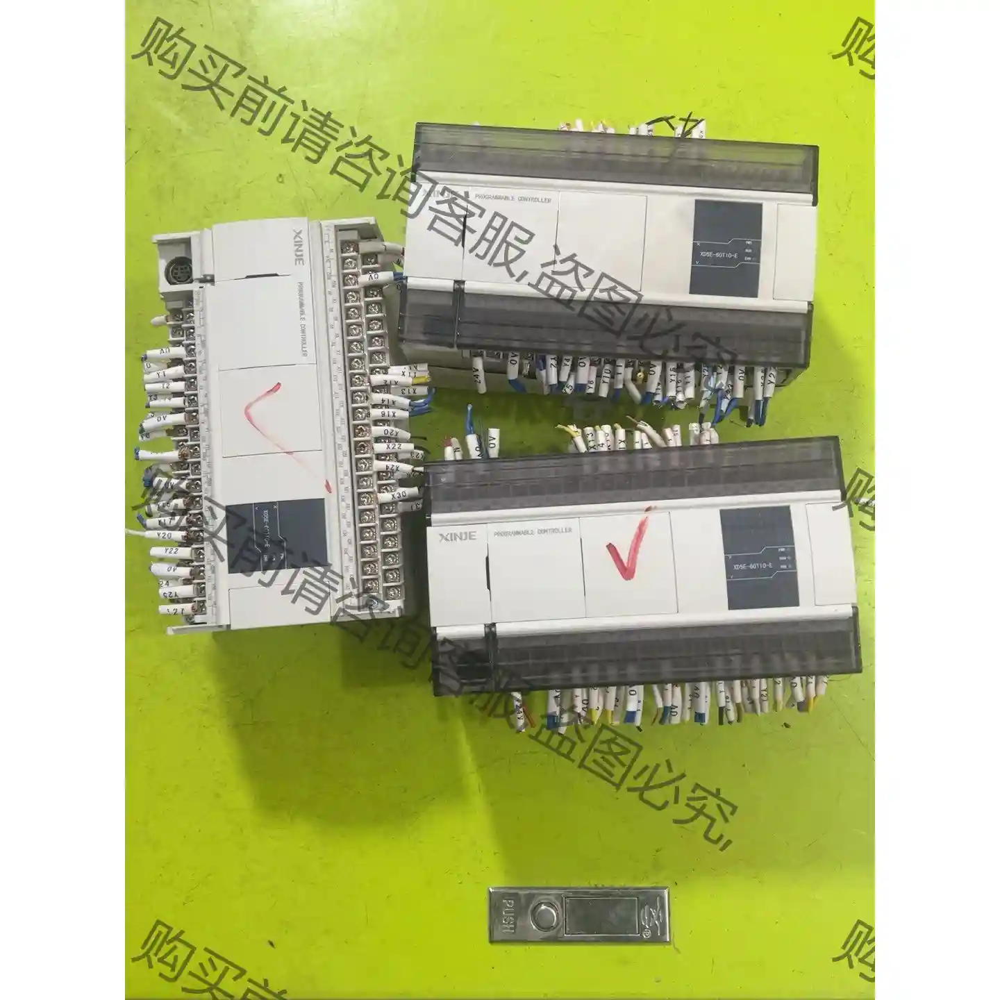信捷带网口XD5E-60T10-E 成色如图 ，无拆无修的。 议价再拍 拆机