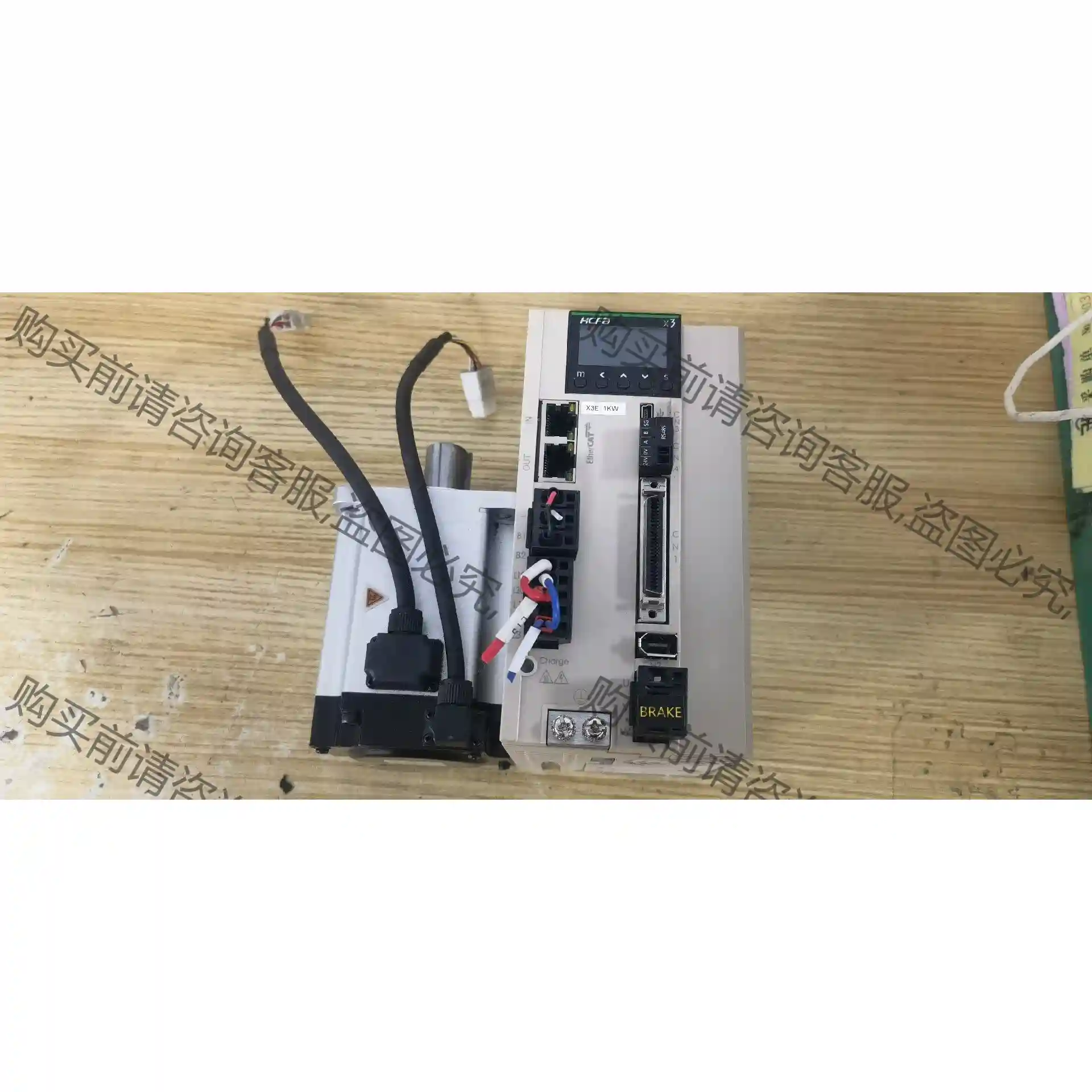 禾川1kw总线型伺服SV-X3EB100A-A2, XV- 议价再拍 拆机件