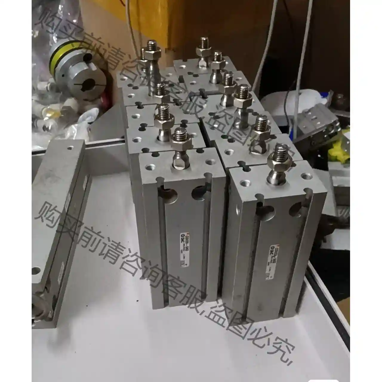 SM自由安装气缸CUJB20-50D有11个成色很好一个3 议价再拍 拆机件